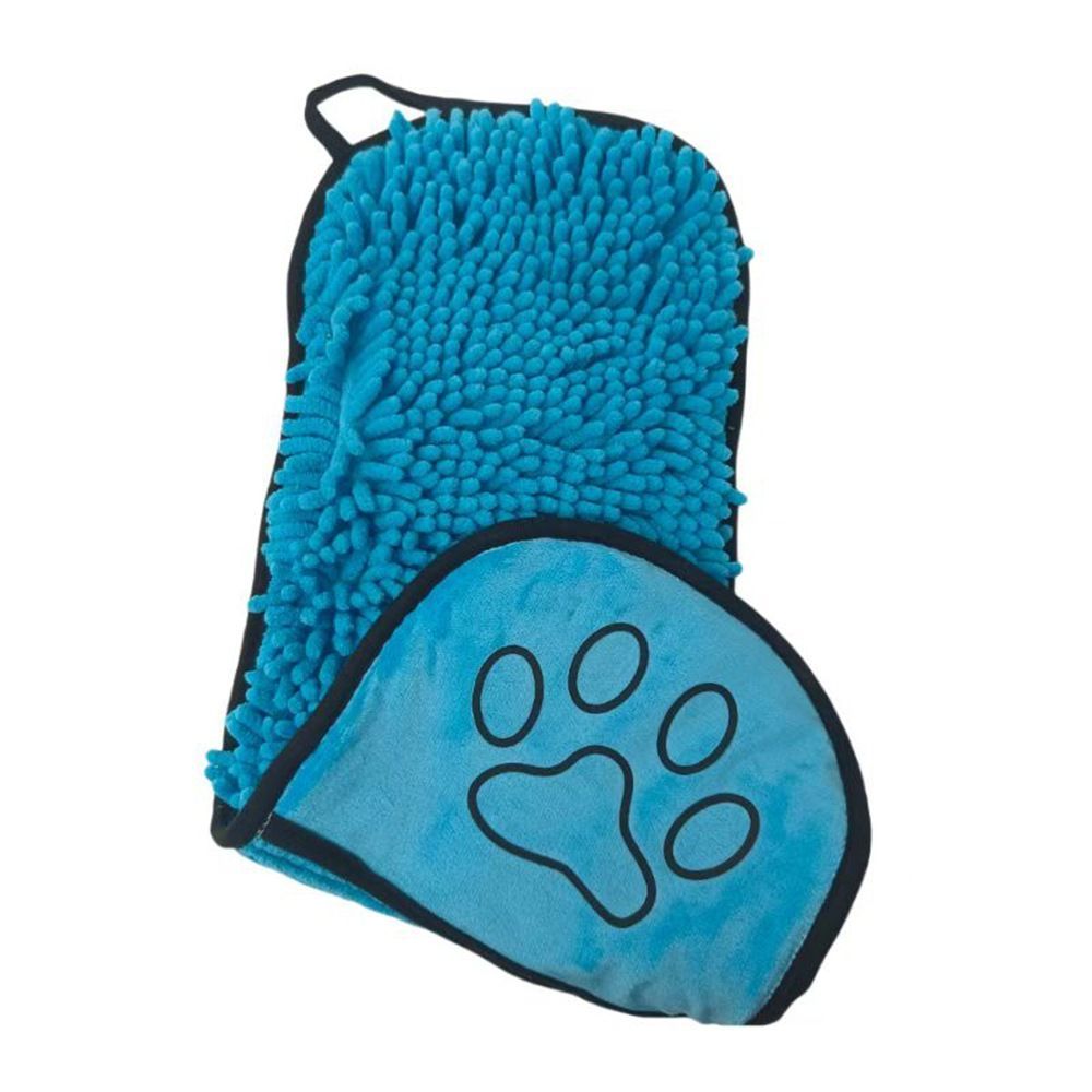 Chenille Pet Bath Towel for Dogs and Cats