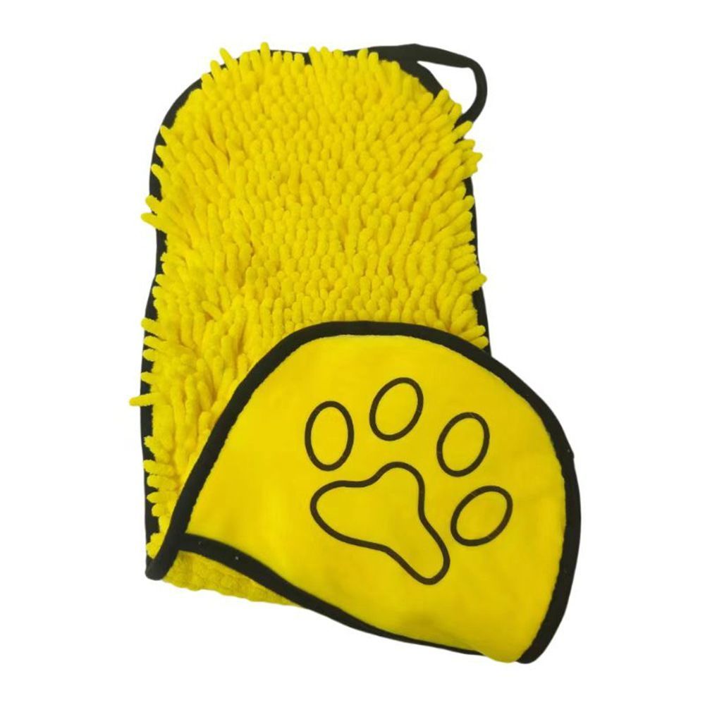 Chenille Pet Bath Towel for Dogs and Cats
