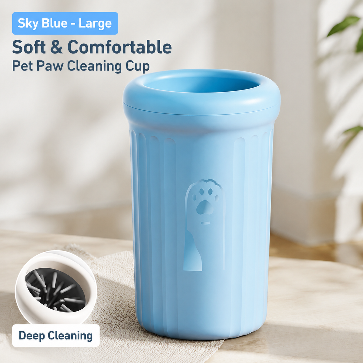 Pet Paw Washer Cup for Dogs and Cats